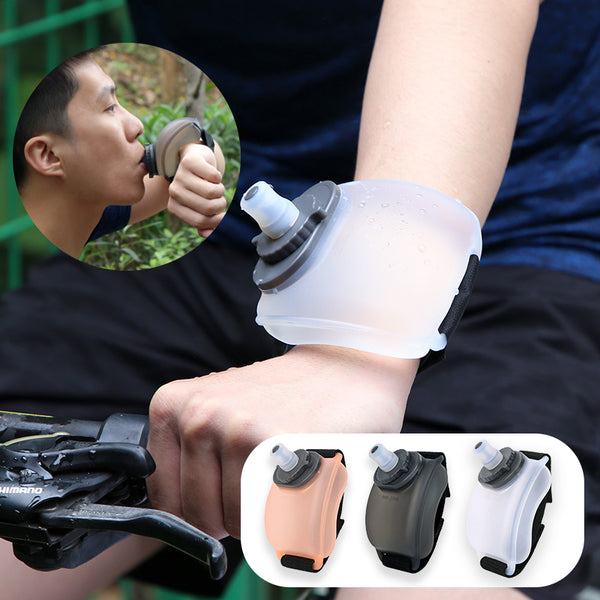 Outdoor Cycling Sports Running Wrist Portable Water Bottle