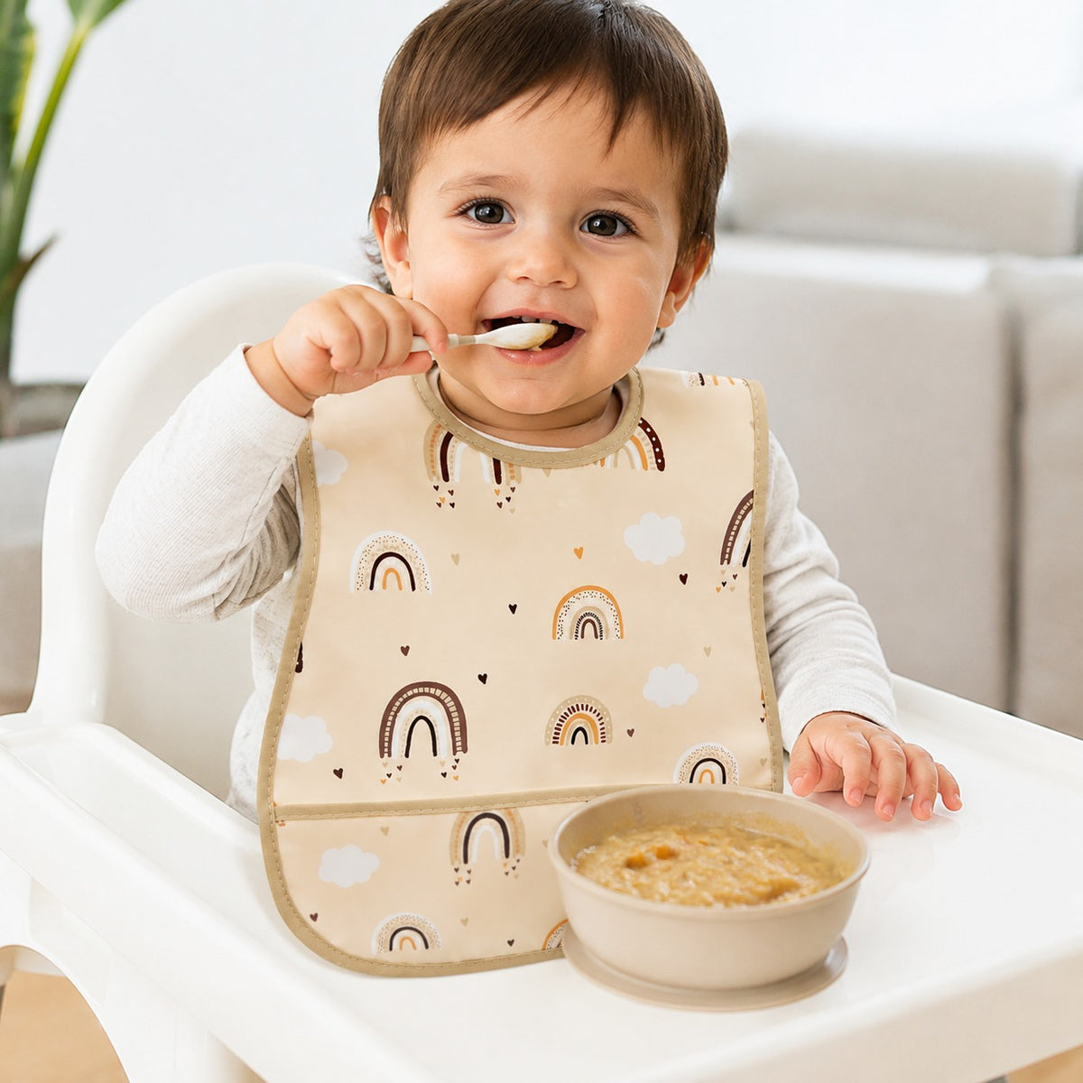 Wipe Clean Baby Bib - Image 4