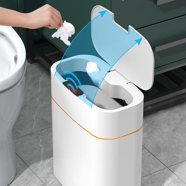 Smart Trash Can With Lid For Bedroom And Living Room Automatic Smart Dustbin
